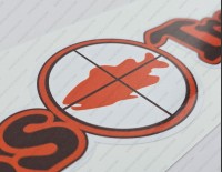 Bass Tracker I Target 1970'S Boat Logo Decal